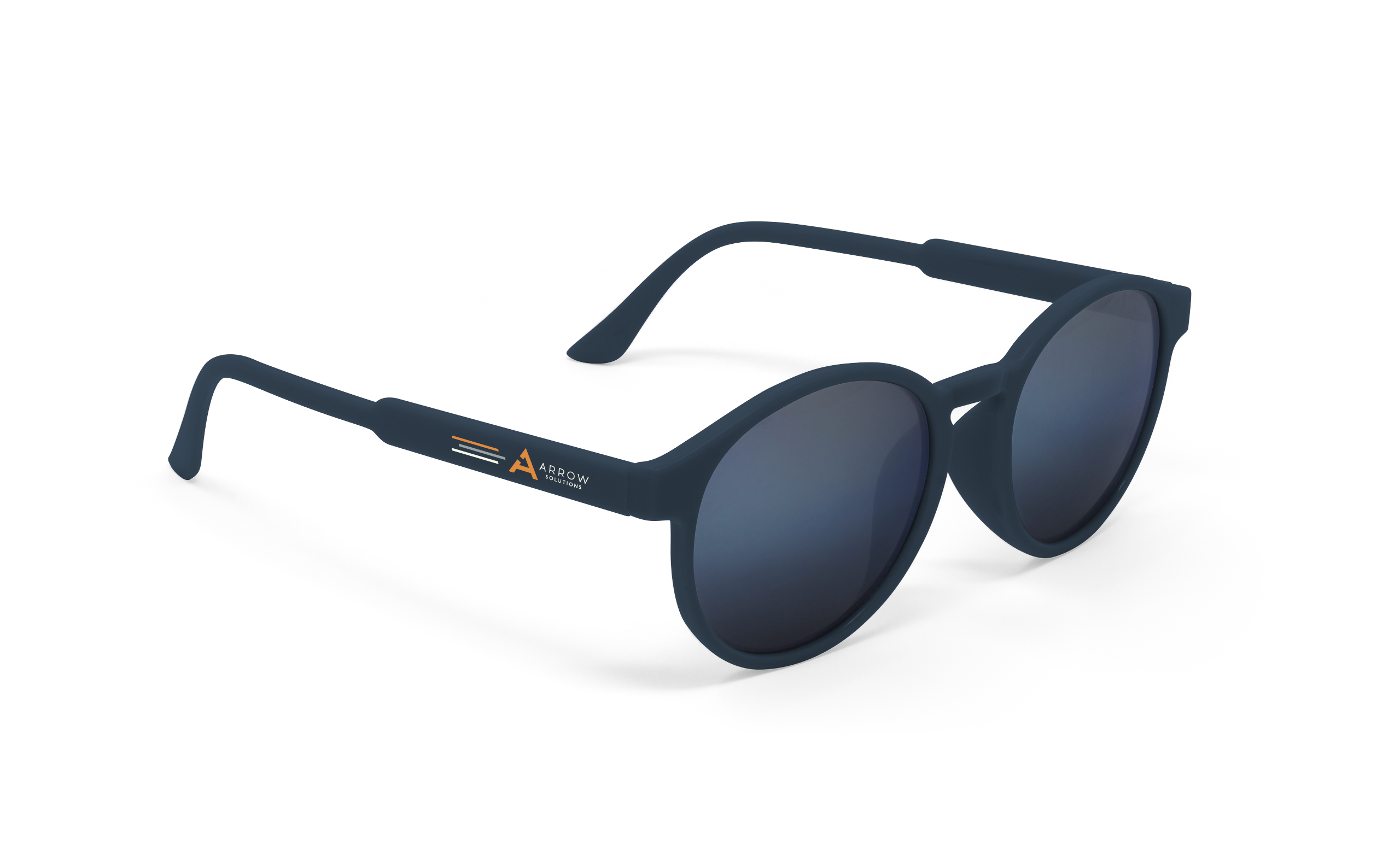 Pantone Matched Retro Round Sunglasses