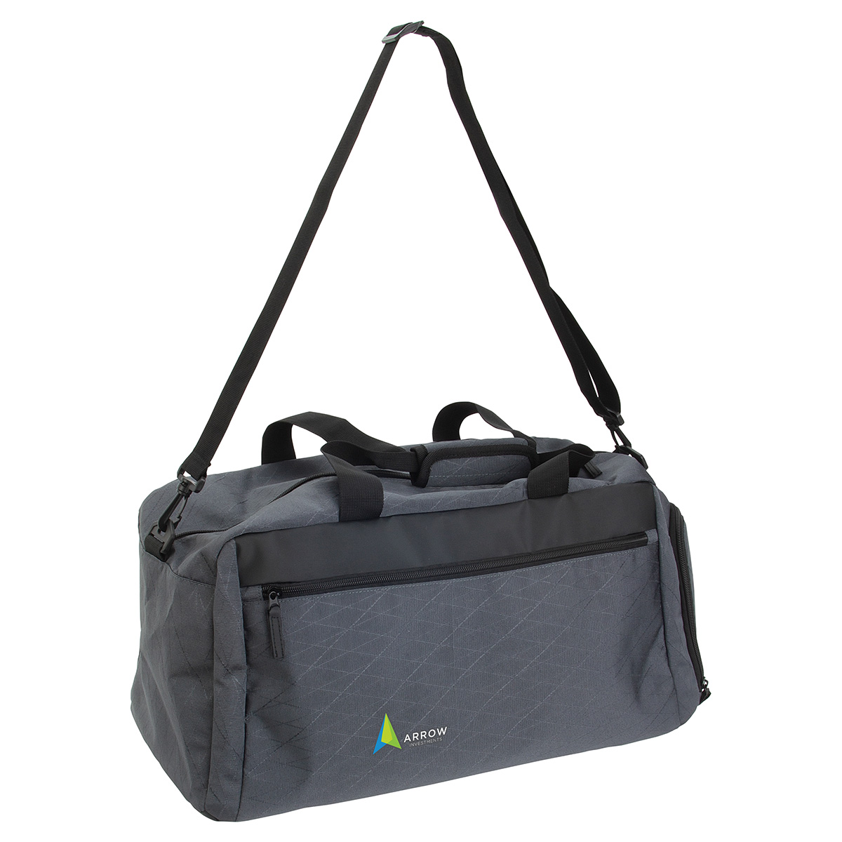 Diamondback Heathered Polycanvas Travel Duffel 15