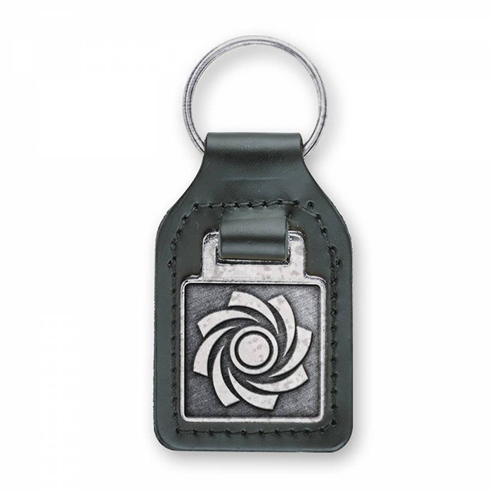 Econo Leather Keychain (shape 4) 1