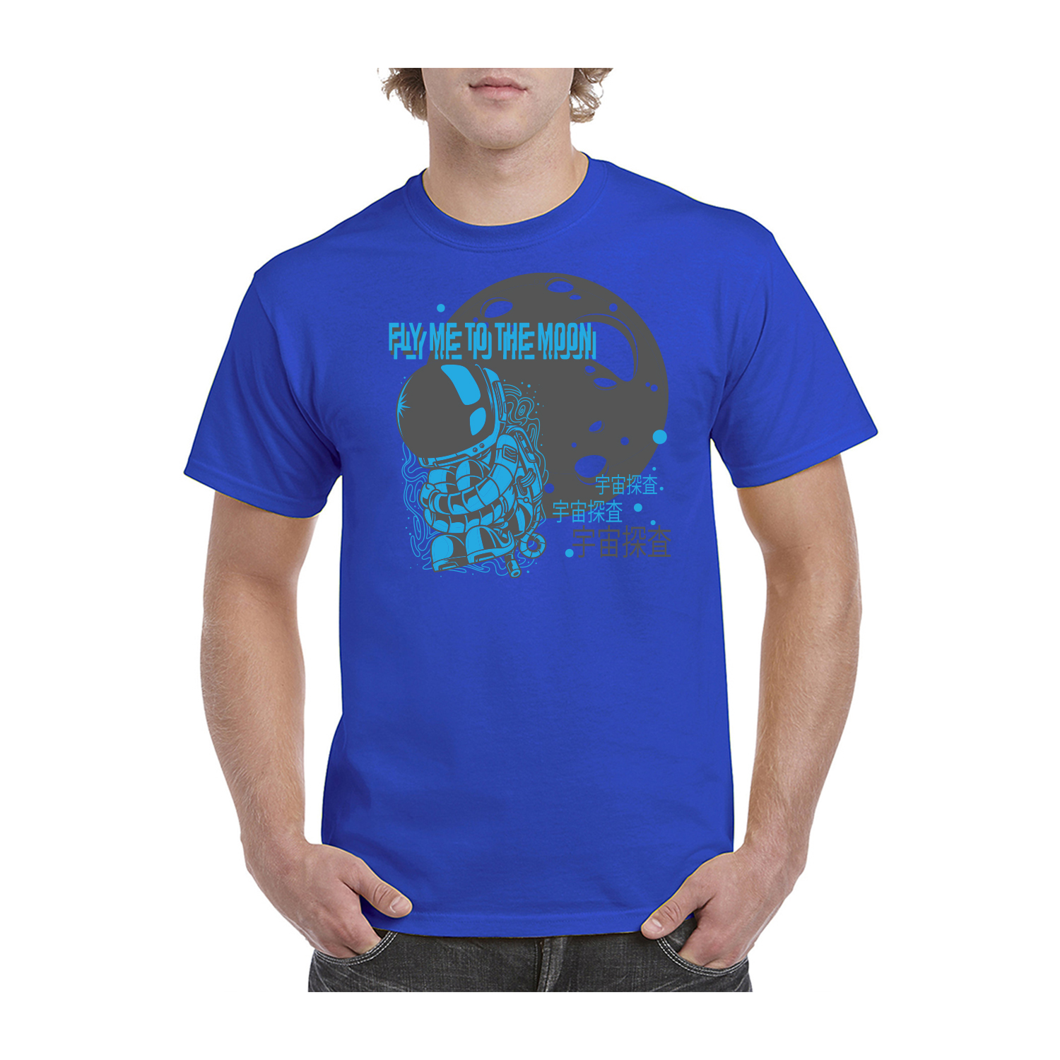 Gildan™ 5.3 oz Cotton Pre-Shrunk T-Shirt (2 Color Imprint) 65