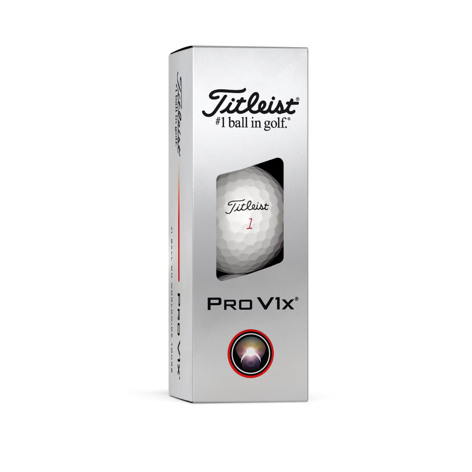 Titleist® 12 Pack Pro V1x Golf Balls 7