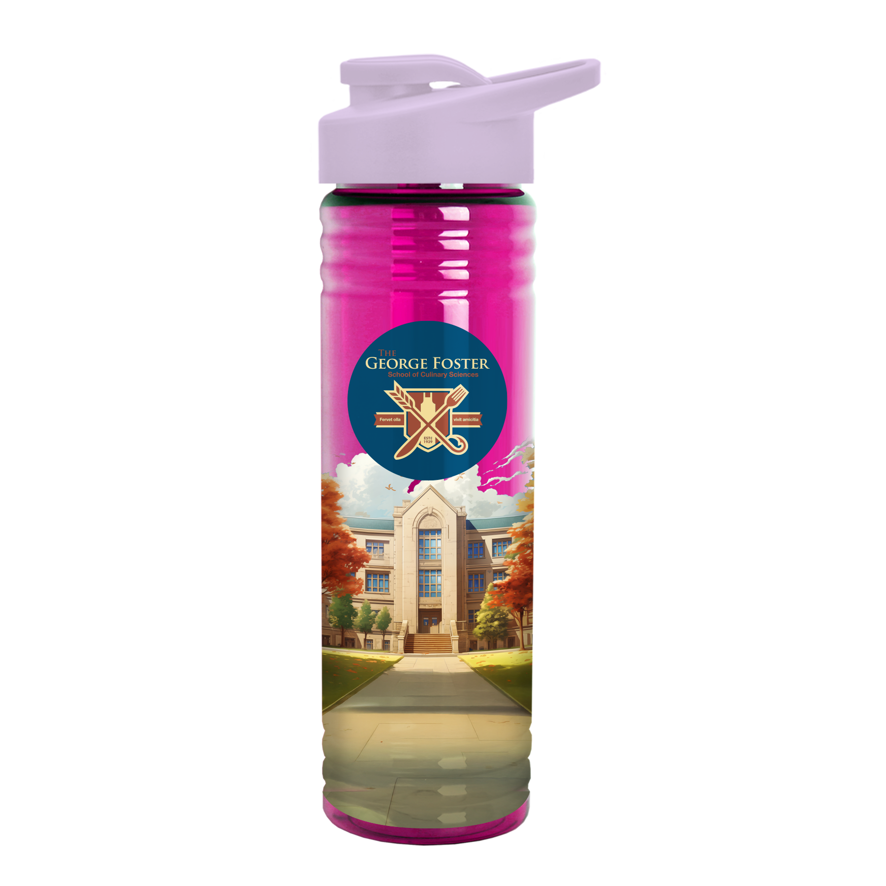 Garyline® Slim Fit Bottle with Drink-Thru Lid - 24 oz. 312