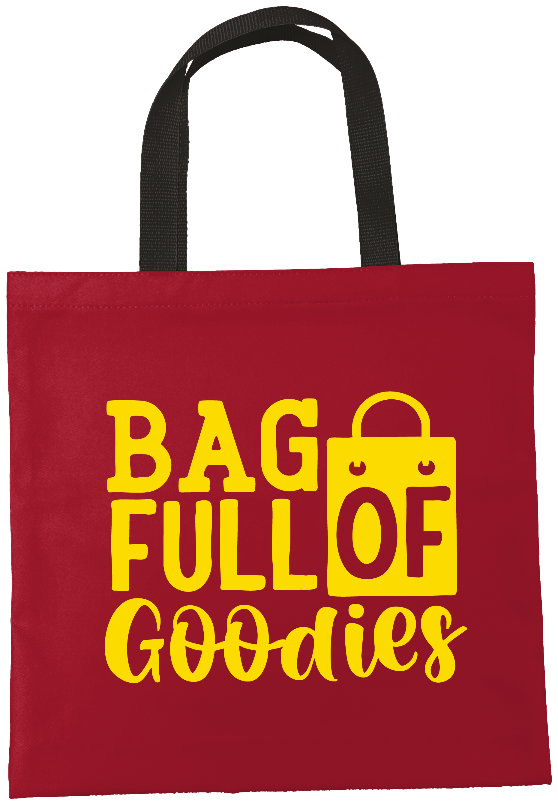 Medium Flat Tote Bag, custom tote bag with logo imprint 1