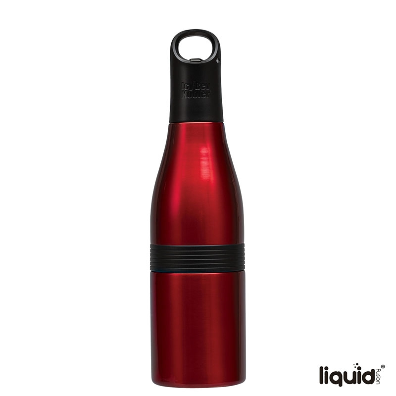 Liquid Fusion® Icy Bev Kooler® 22 oz. 3-In-1 Double Wall Stainless Steel Bottle 55