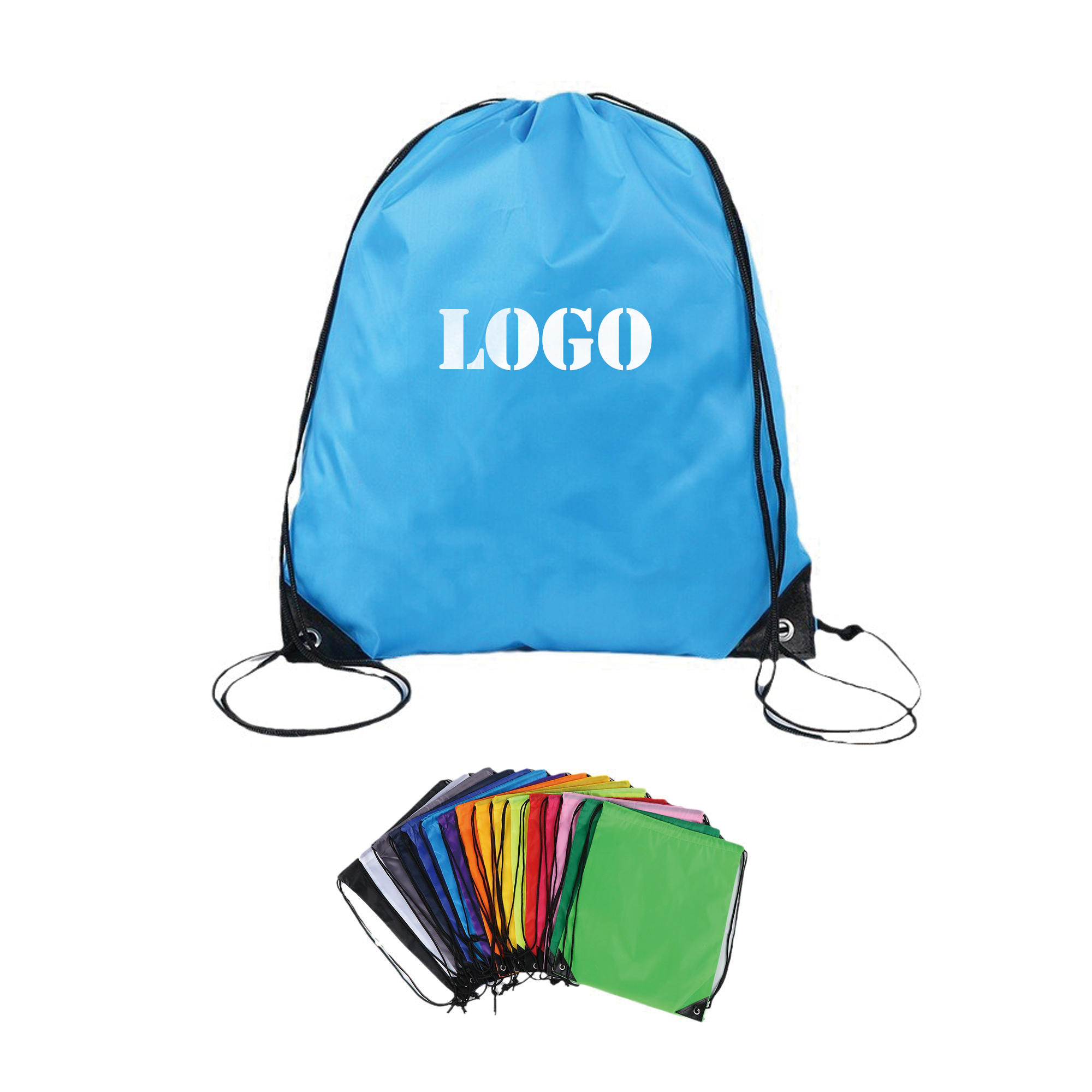 Oxford Cloth Drawstring Backpack 2