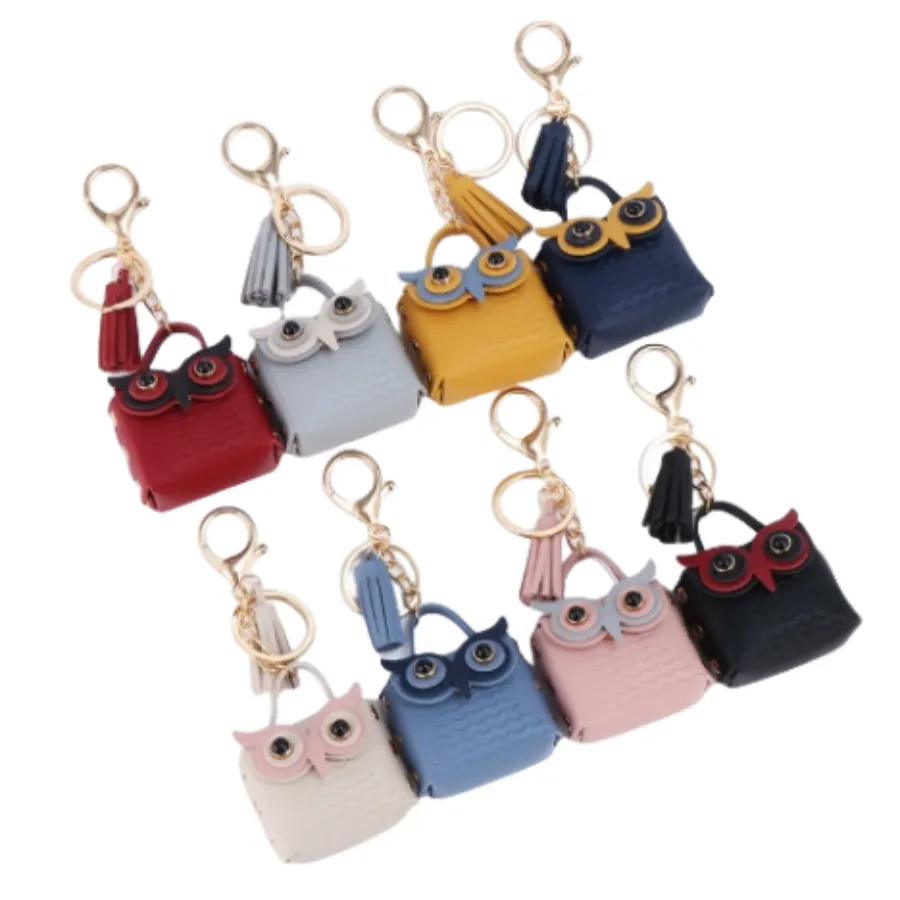 Owl Keychain Mini Storage Bag 4