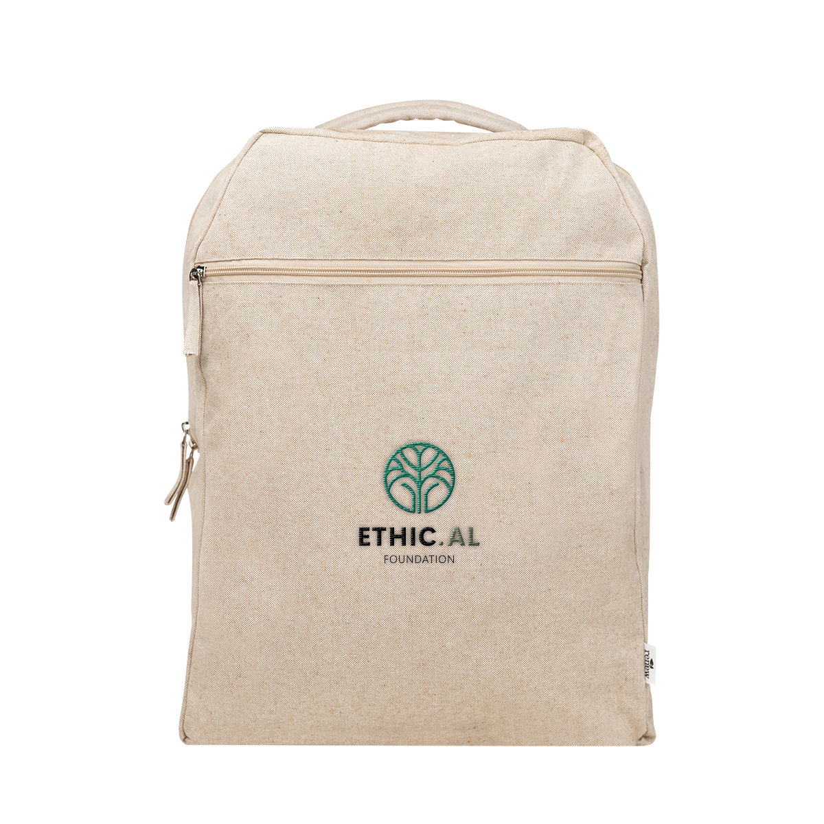 Arden Recycled 14 Oz. Cotton Computer Backpack 4
