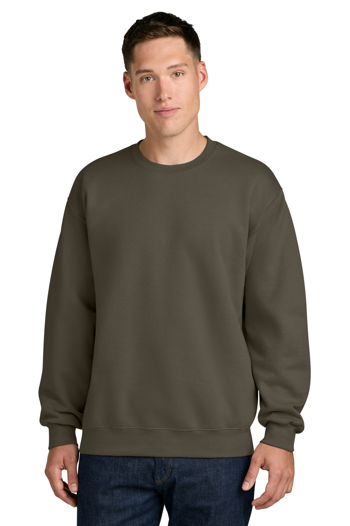 Gildan Hammer Maxweight Crewneck Sweatshirt 19000, custom hoodie or sweatshirt with logo imprint 9