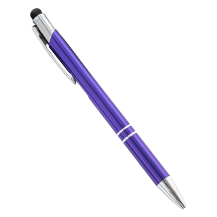 Metal Ballpoint Pen W/ Stylus 15