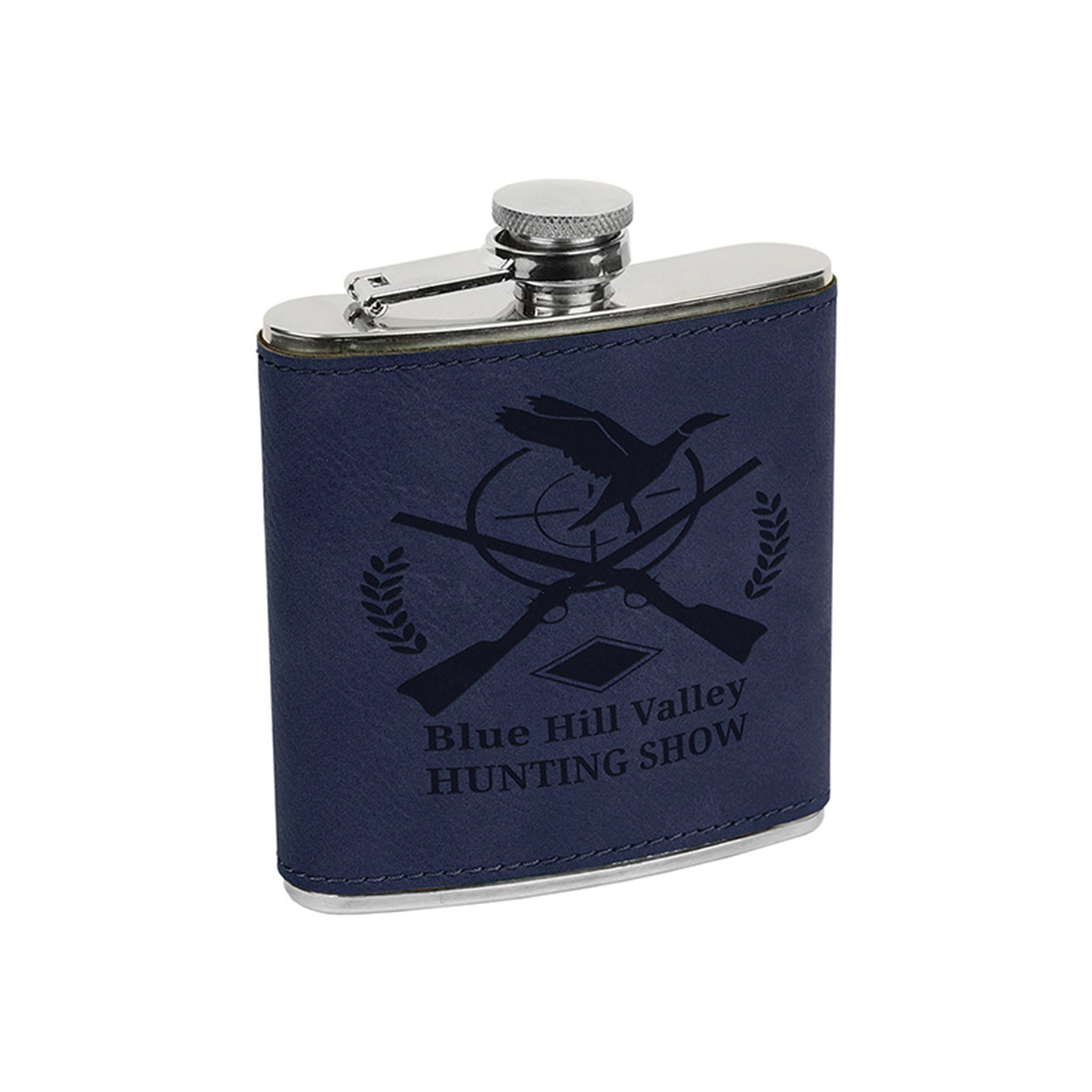 8 oz. Leatherette Stainless Steel Flasks 13