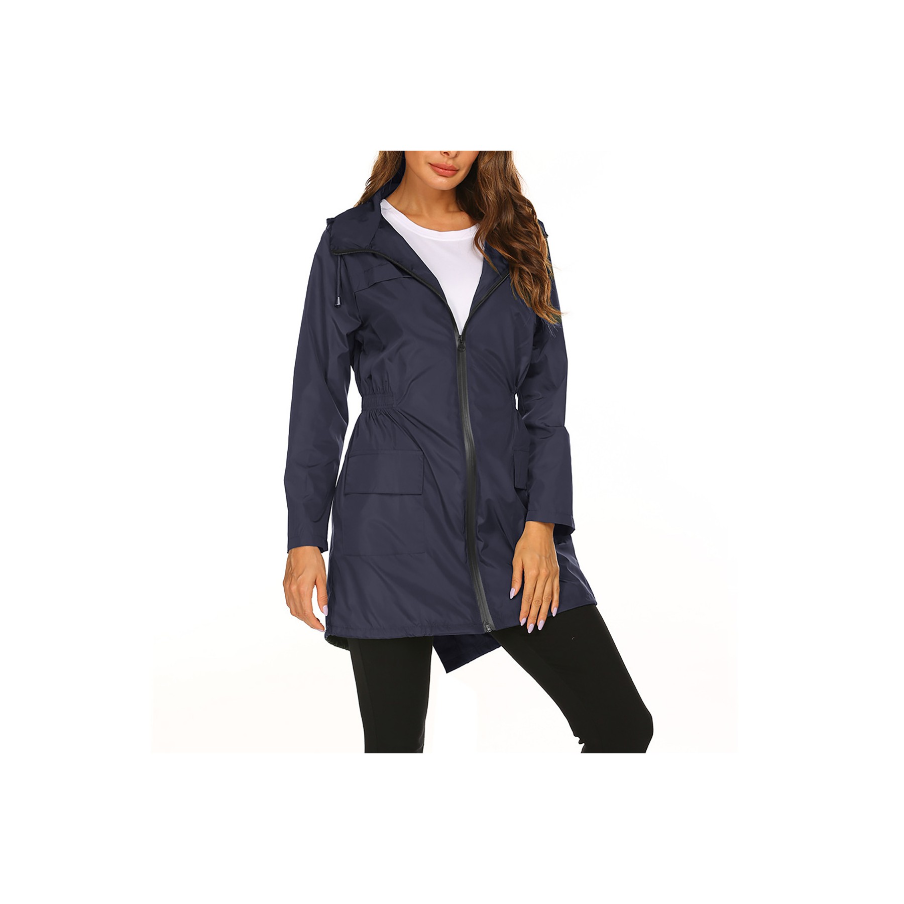 Women Waterproof Rain Jacket 4