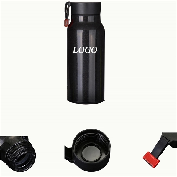 13oz Double Wall Glass Bottle 2
