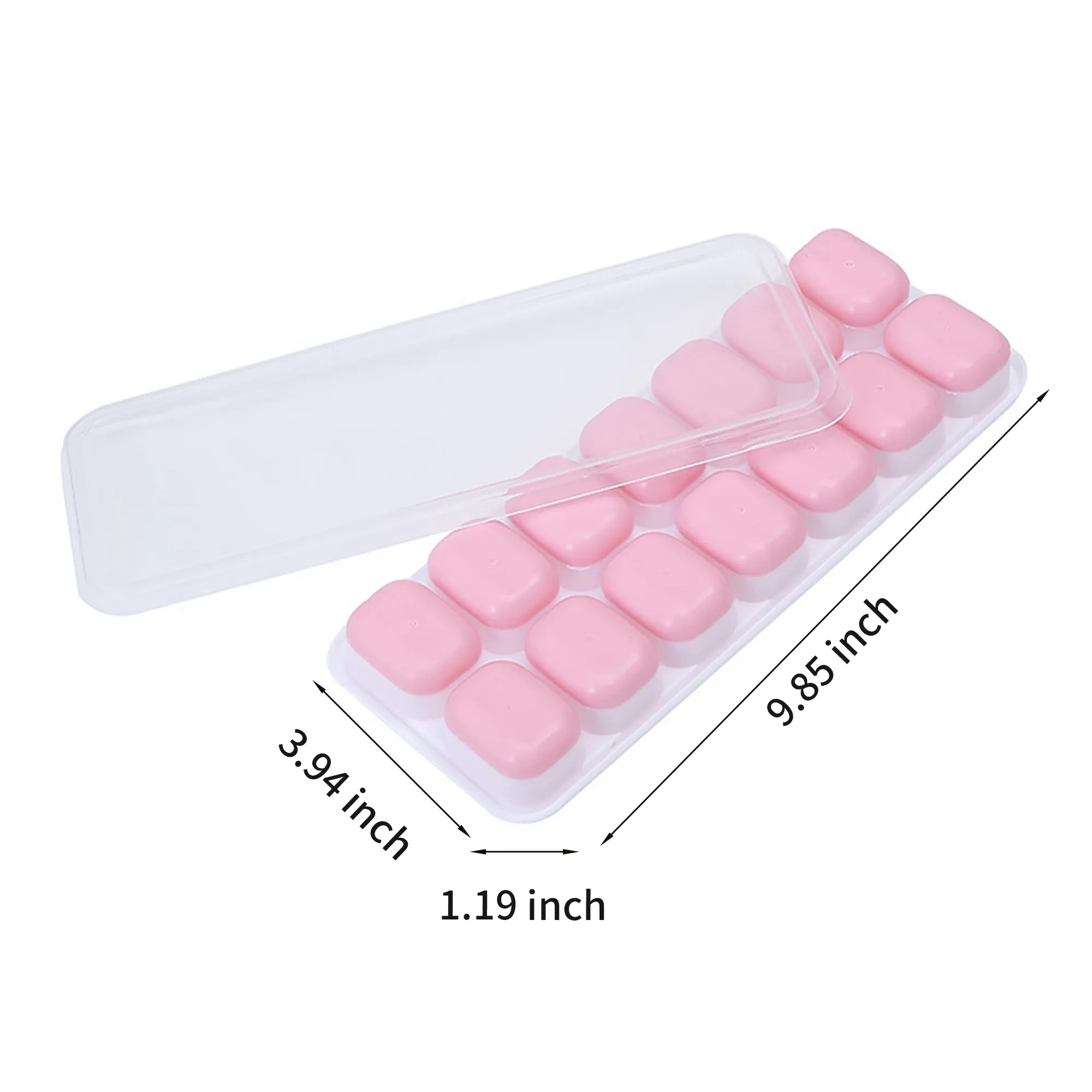 Silicone Ice Cube Tray Mold with Multiple Cavities 5