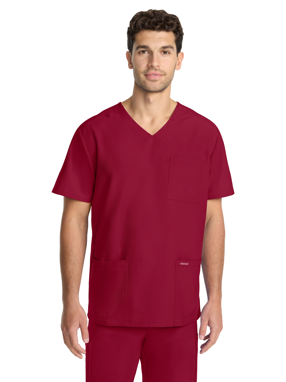 Cherokee - WW Originals Ultra - Men's 3-Pocket Tuck-In V-Neck Top 11