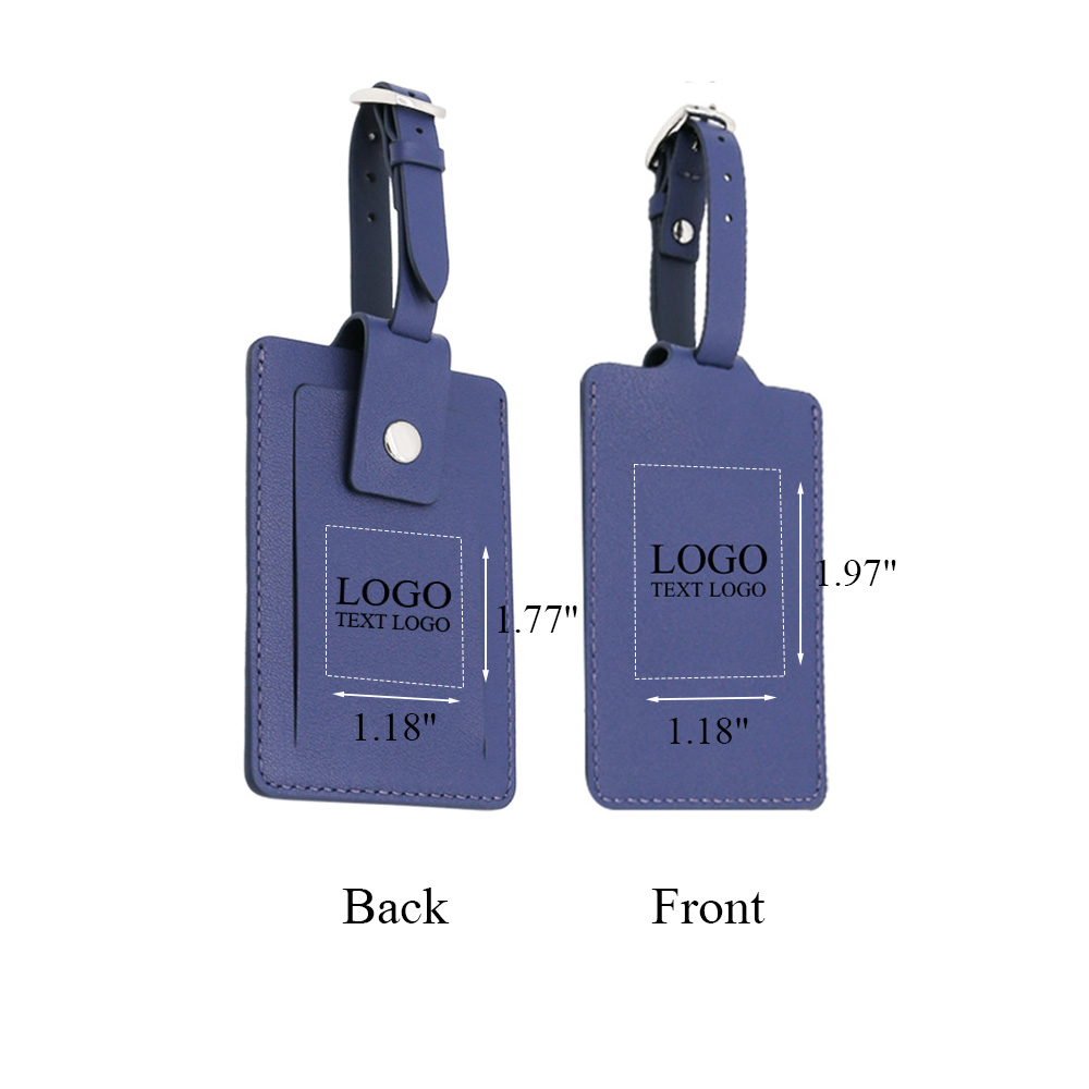 Premium Genuine Leather Luggage Tag 8