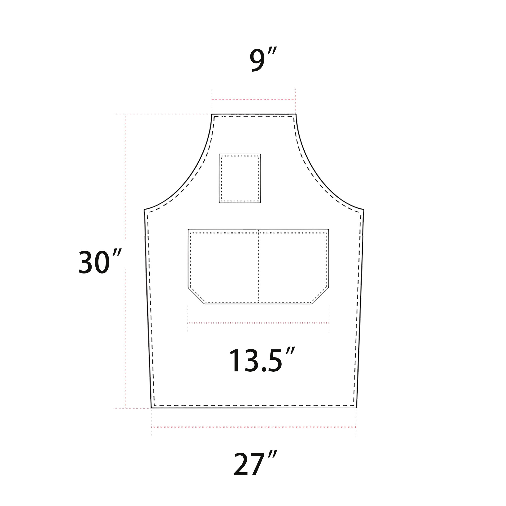 Thickened Canvas Apron For Work 4