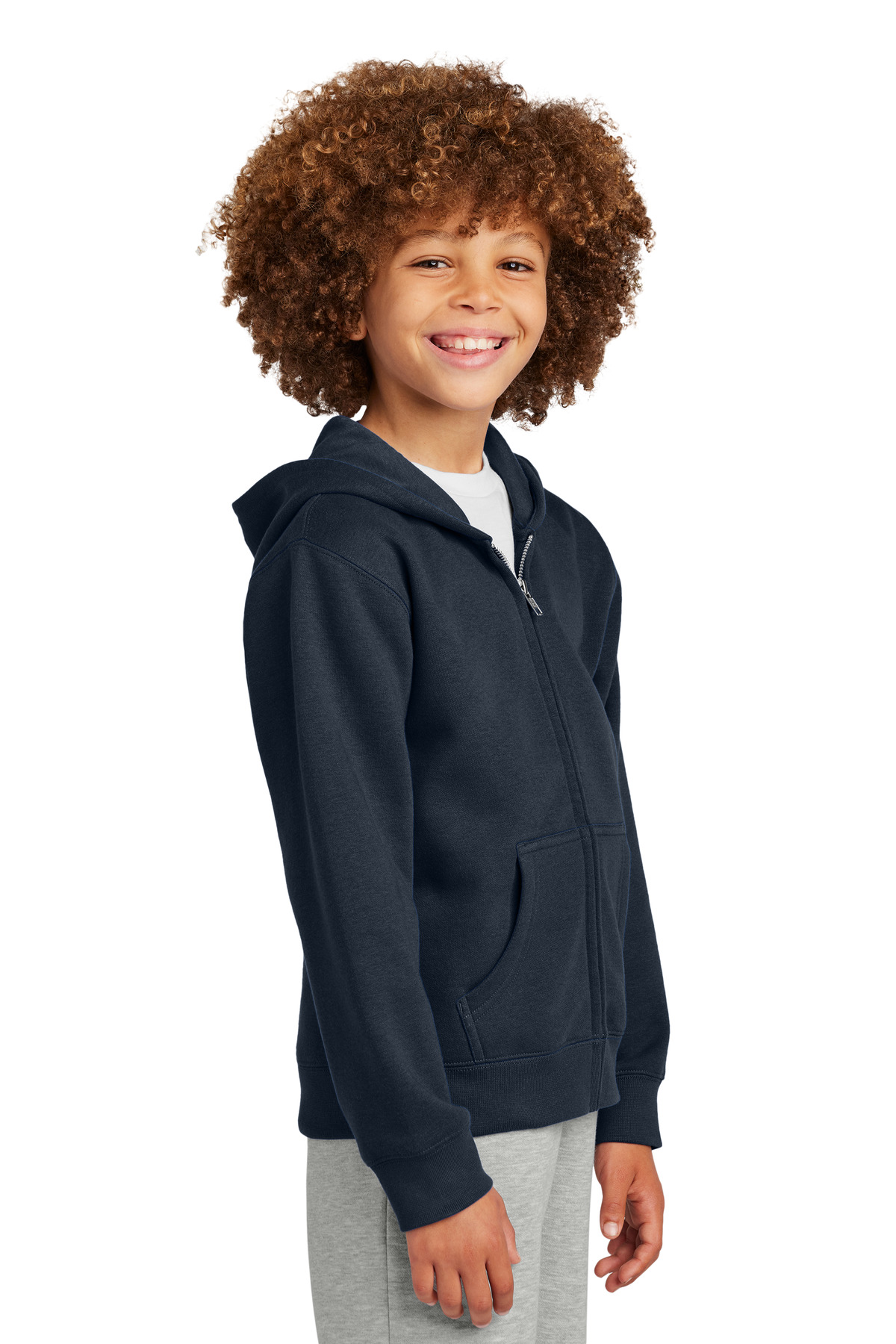 District® Youth V.I.T. Fleece Full-Zip Hoodie 18