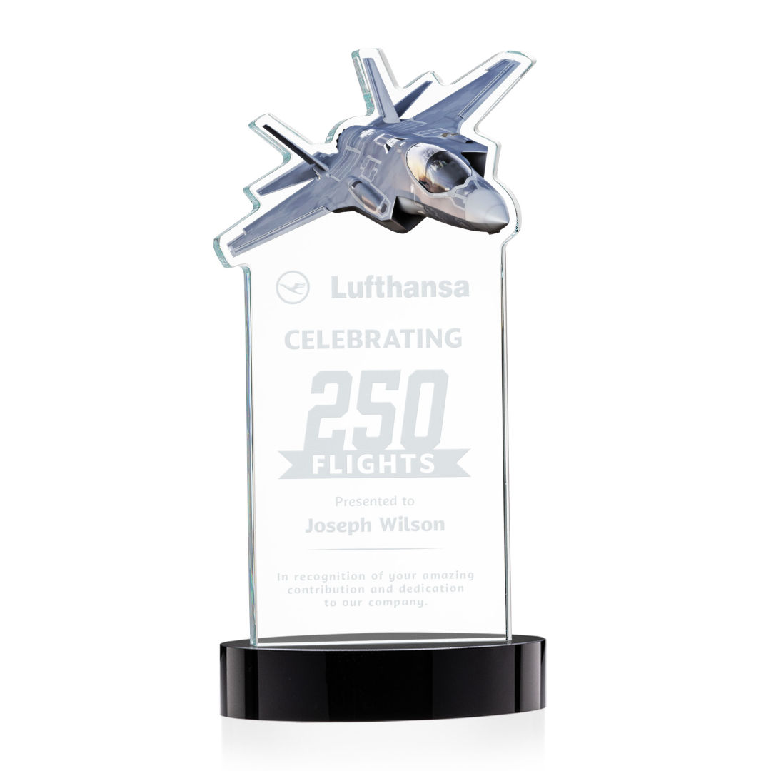 Top Gun Award on Alberton Base - Black 4
