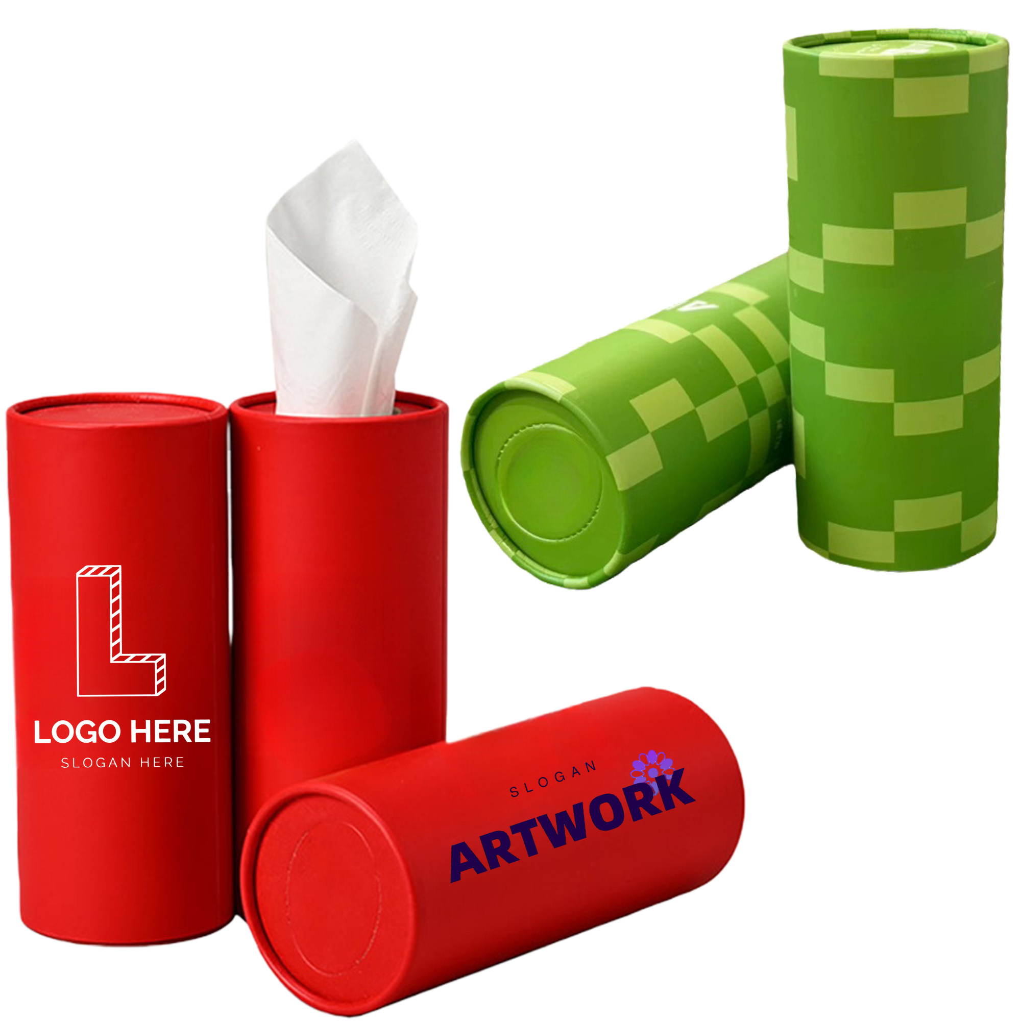 Practical Round Car Tissue Holder 7