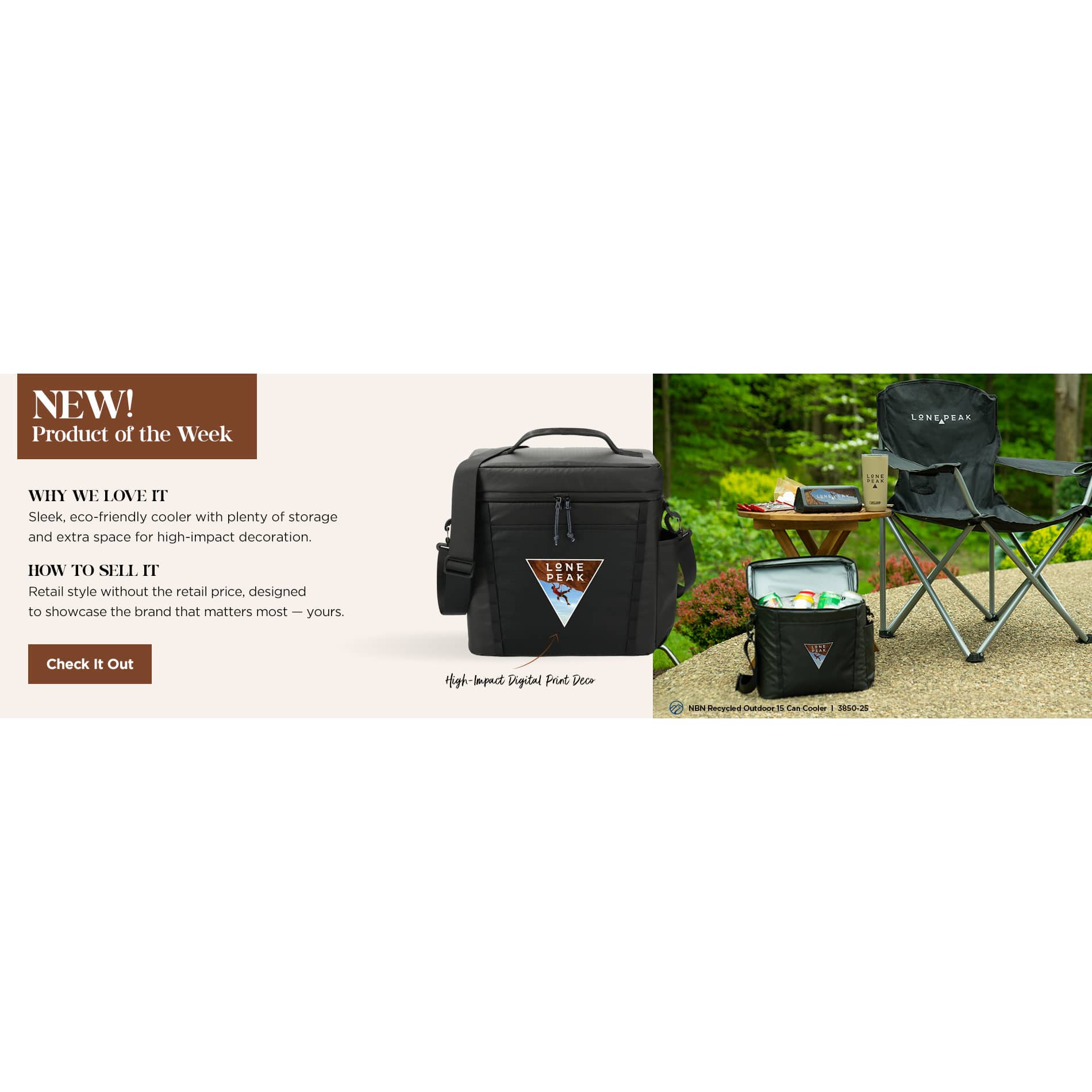 NBN Recycled Outdoor 15 Can Cooler 30