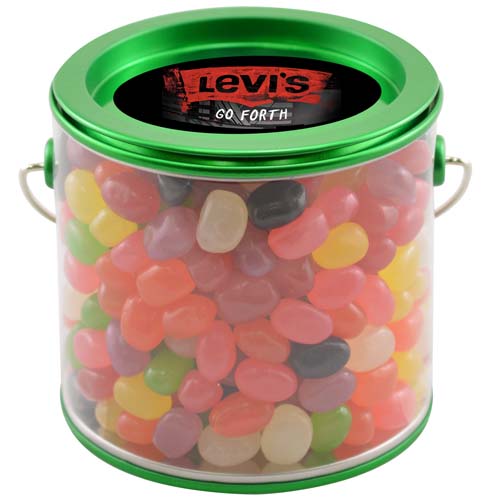 Tin Pail with Jelly Beans 1
