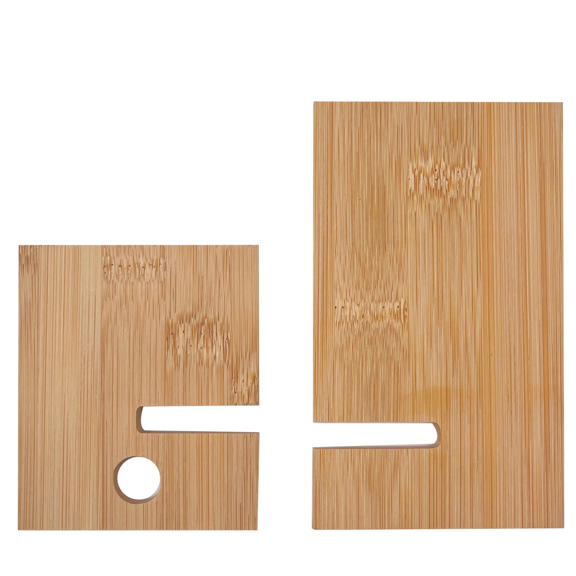 Bamboo Mobile Phone Holder With Charge Hole 8