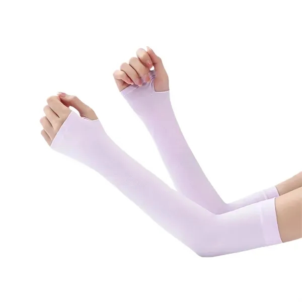 Ice Silk Sun Protection Arm Sleeve with Exercise and Outdoor 2