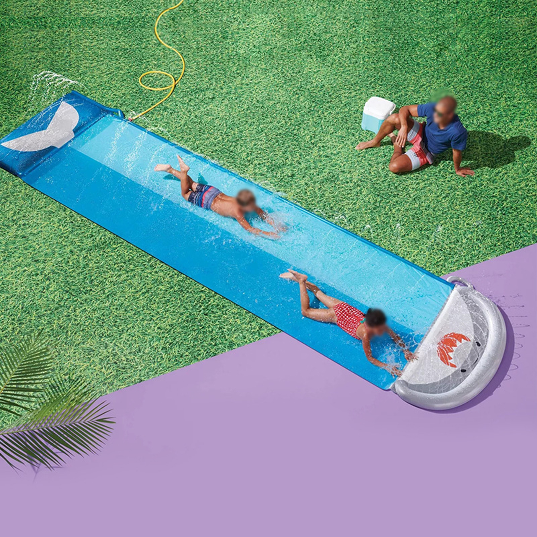 PVC Double Water Slide 3