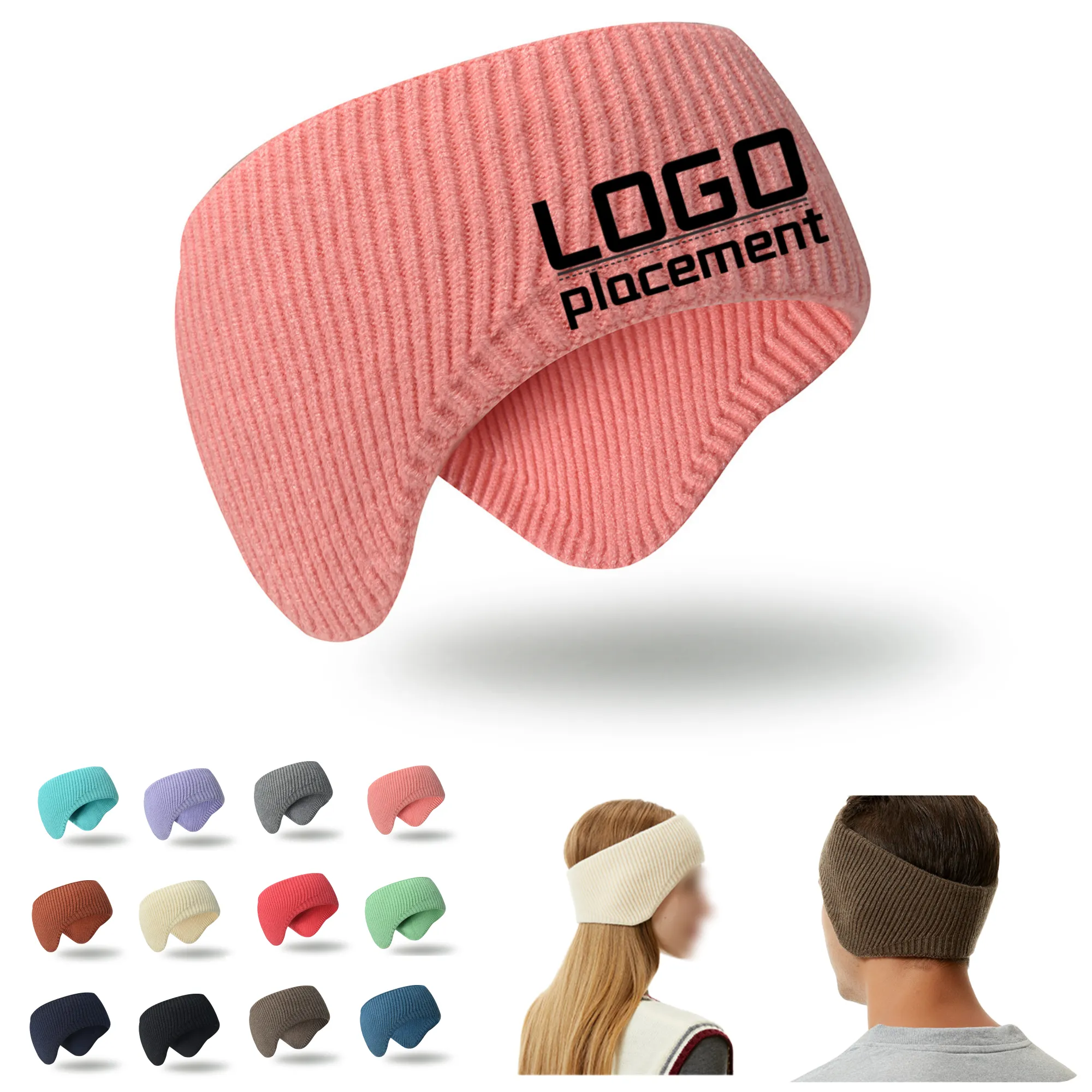 Knitted Sports Wide - Brim Hair Band