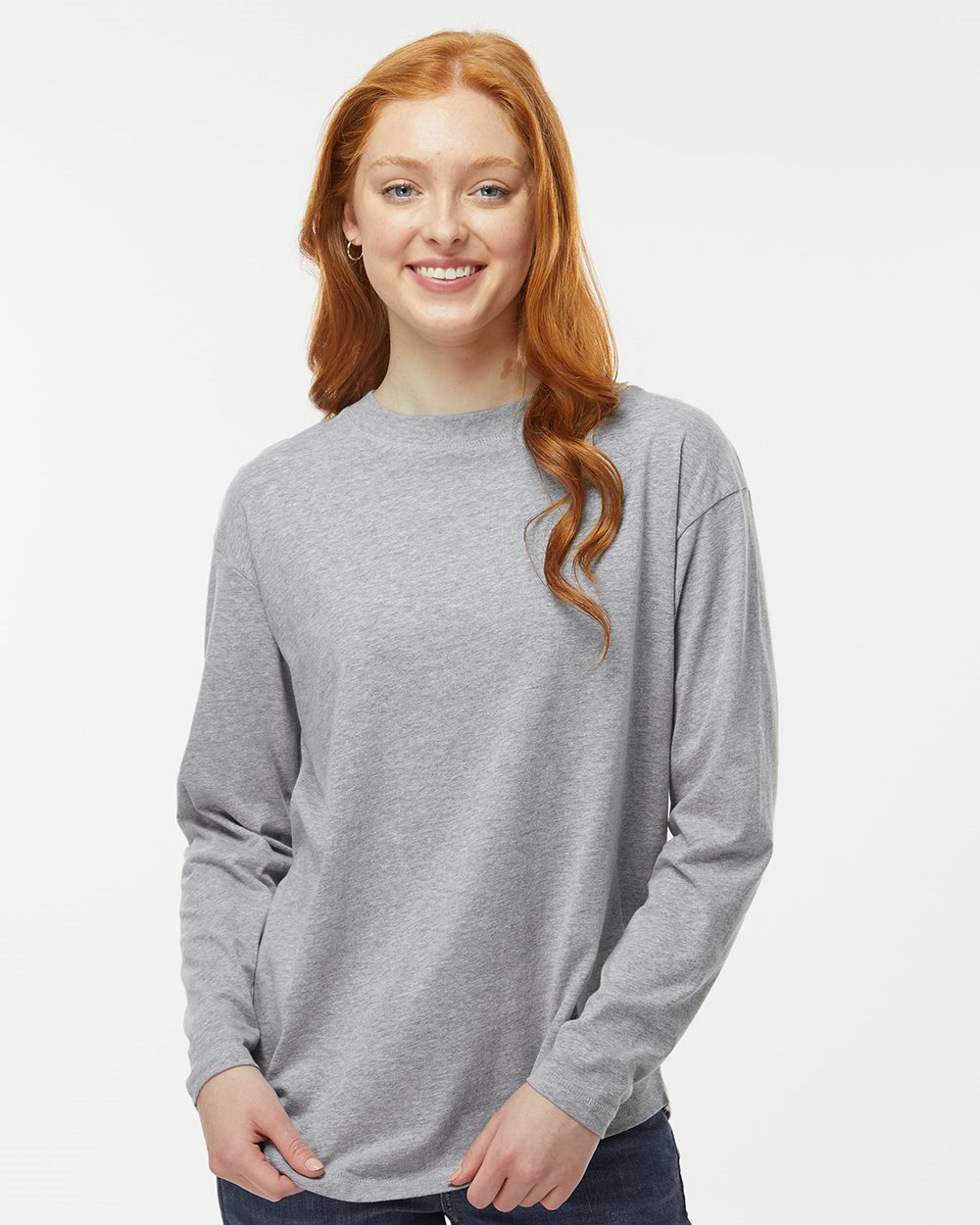 Women's Fine Jersey Long Sleeve Tee - 3508 22