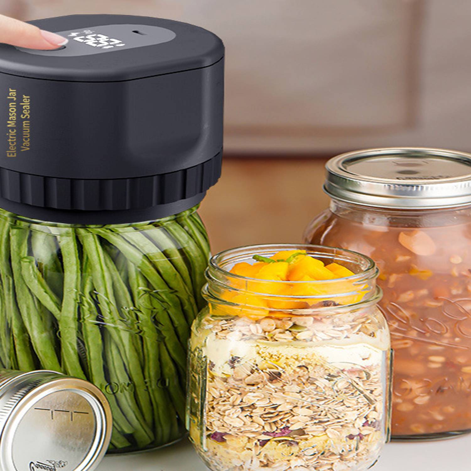 Electric vacuum sealing machine set 6