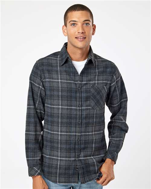 Men's Open Pocket Flannel Shirt - 8212 36