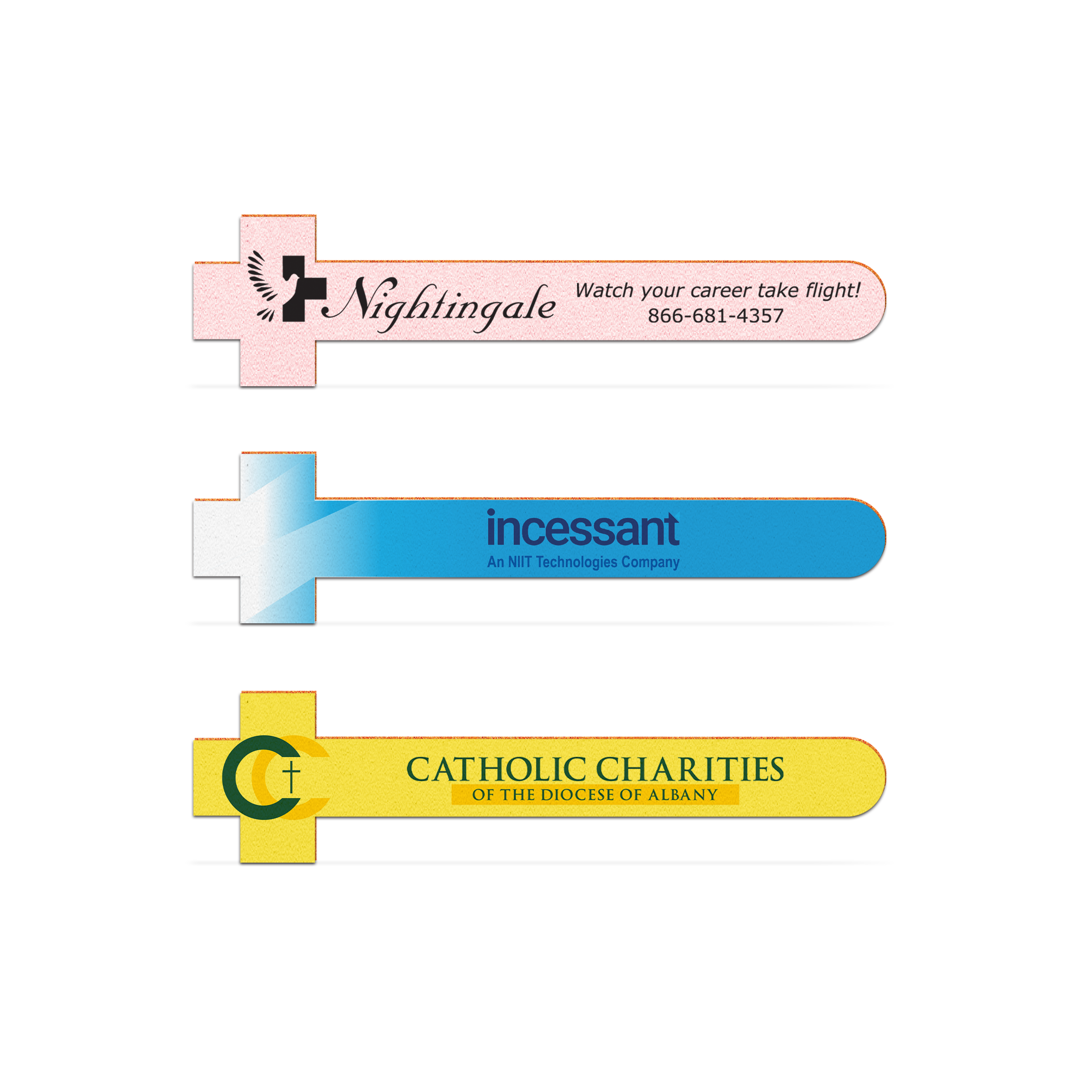 Plus Sign Emery Board