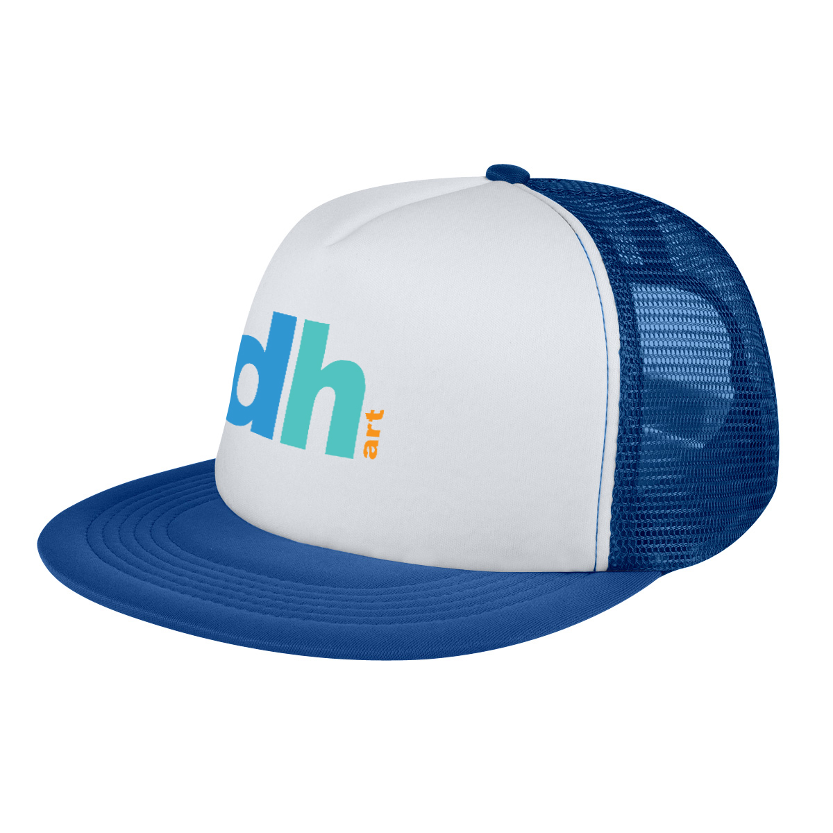 FLAT BILL TRUCKER CAP 19