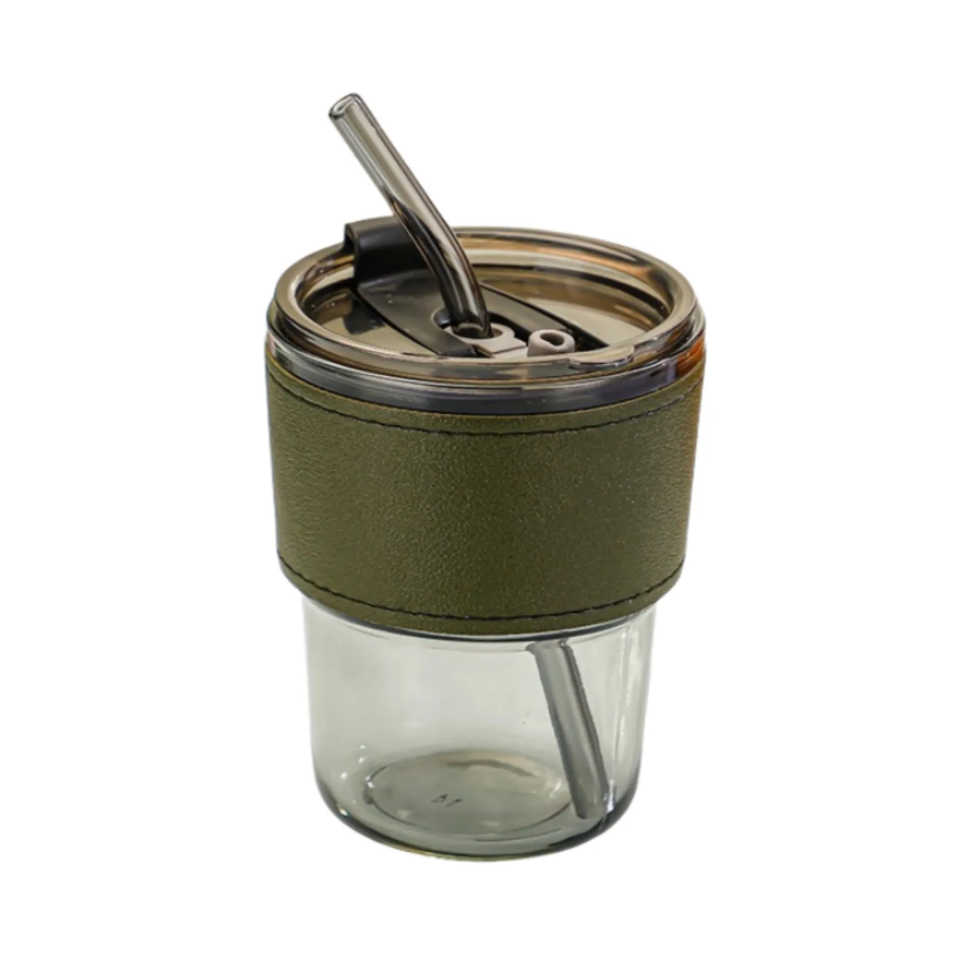 12oz Stylish Portable Straw Cup 6