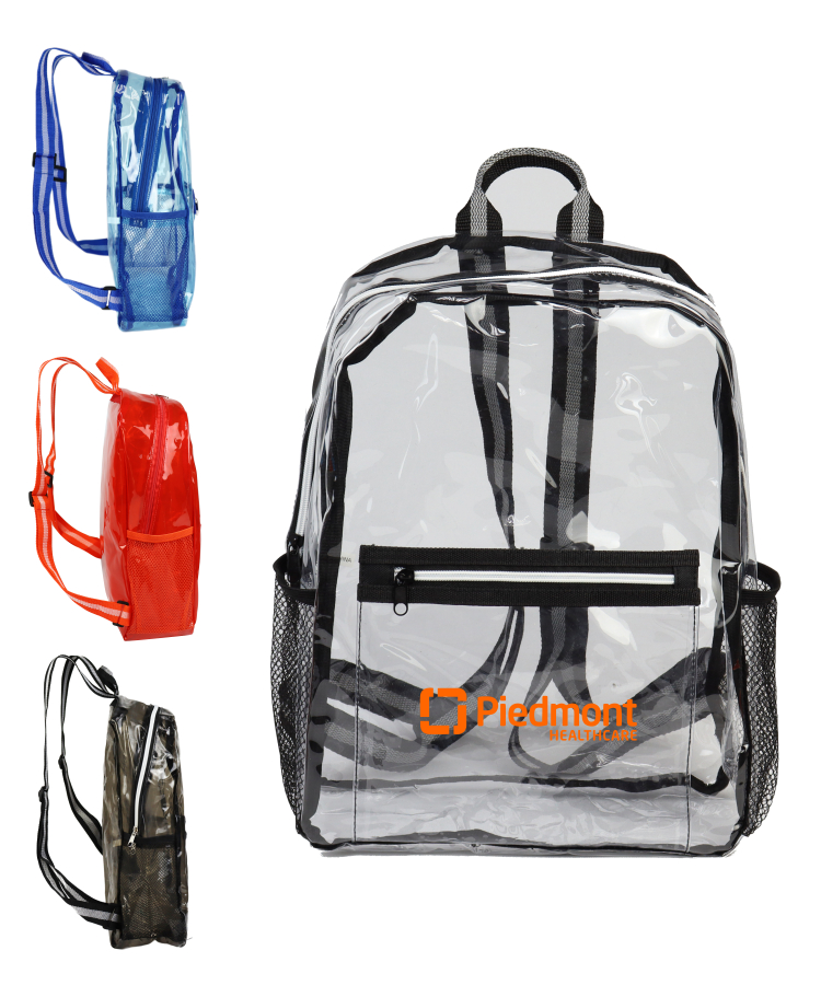 Union Printed - Eco Friendly Clear Backpack 2