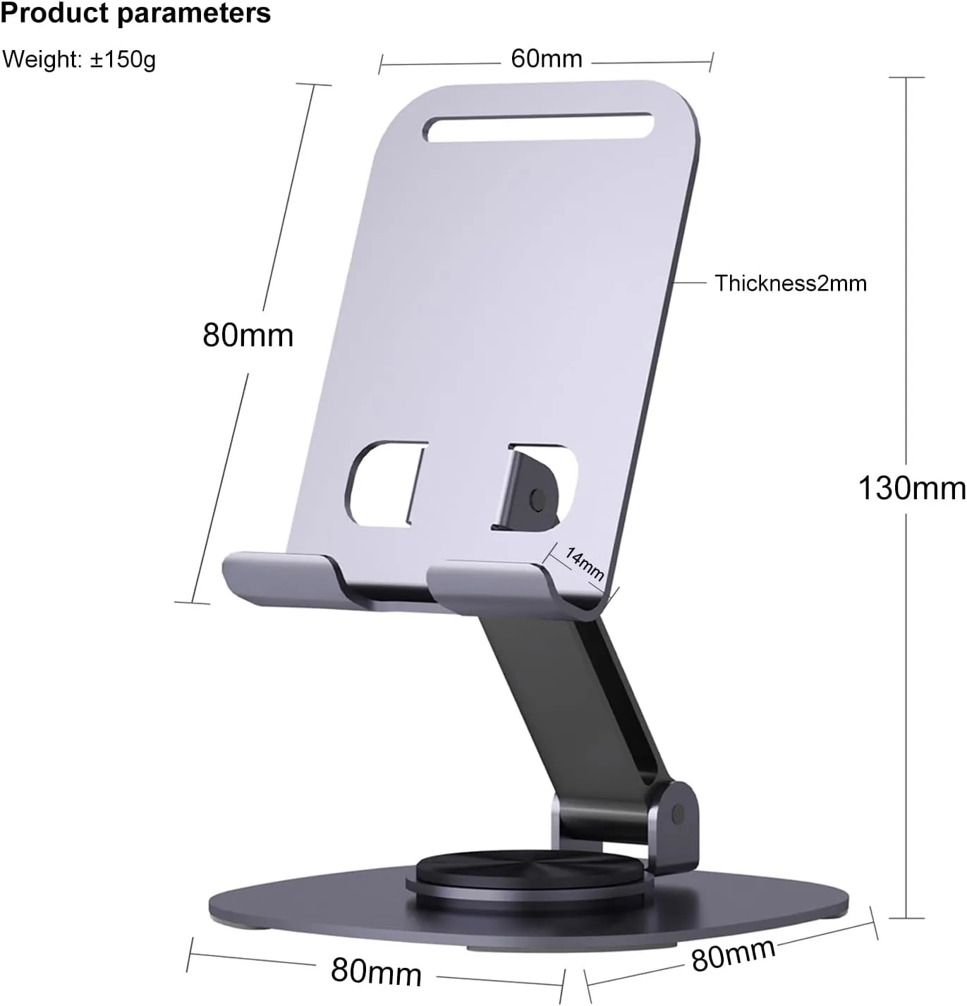 Mobile Phone Holder With All-Metal 2