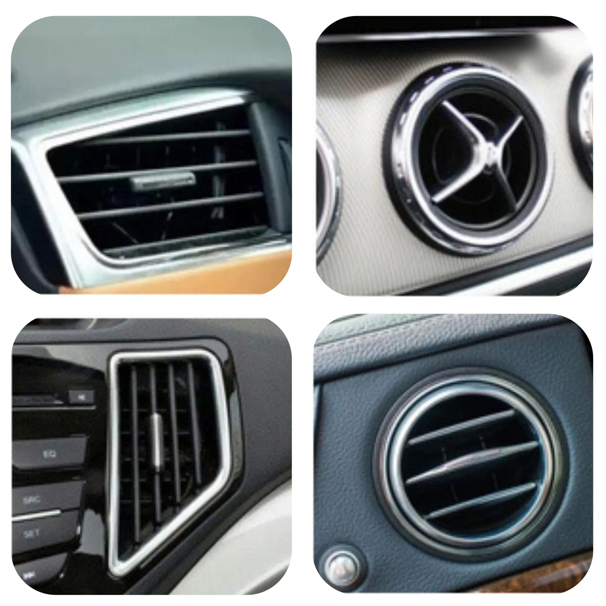 Premium Wood Car Air Freshener Vent Clip 4