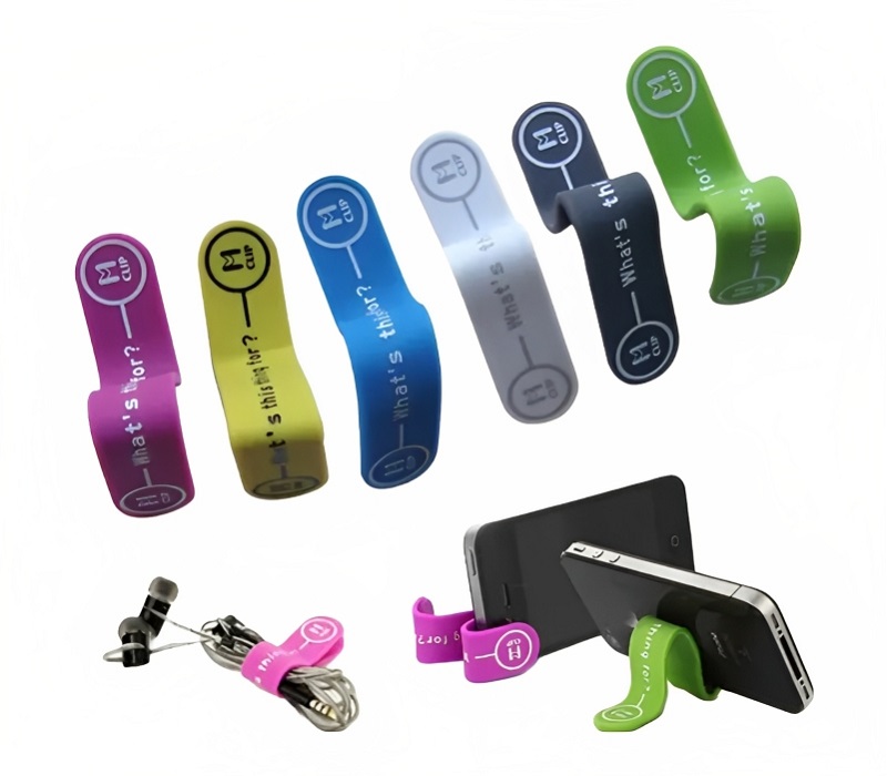 Silicone Magnetic Phone Holder Clip 2