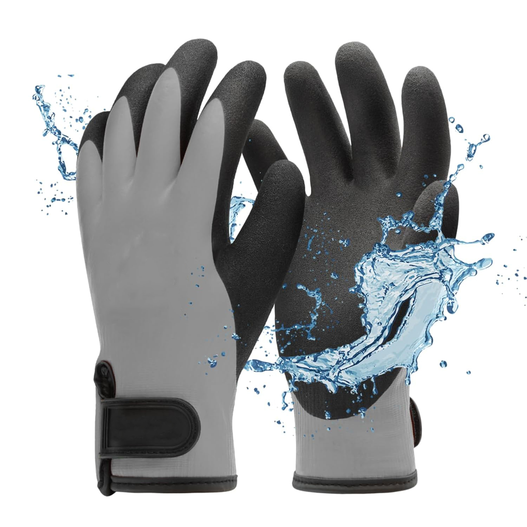 Waterproof Insulated Latex Gloves 2