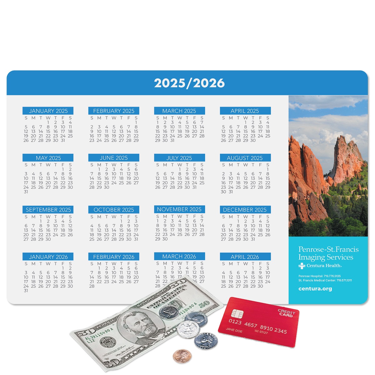 Vynex Heavy Duty Calendar Counter Mat-11"x17"x1/8"