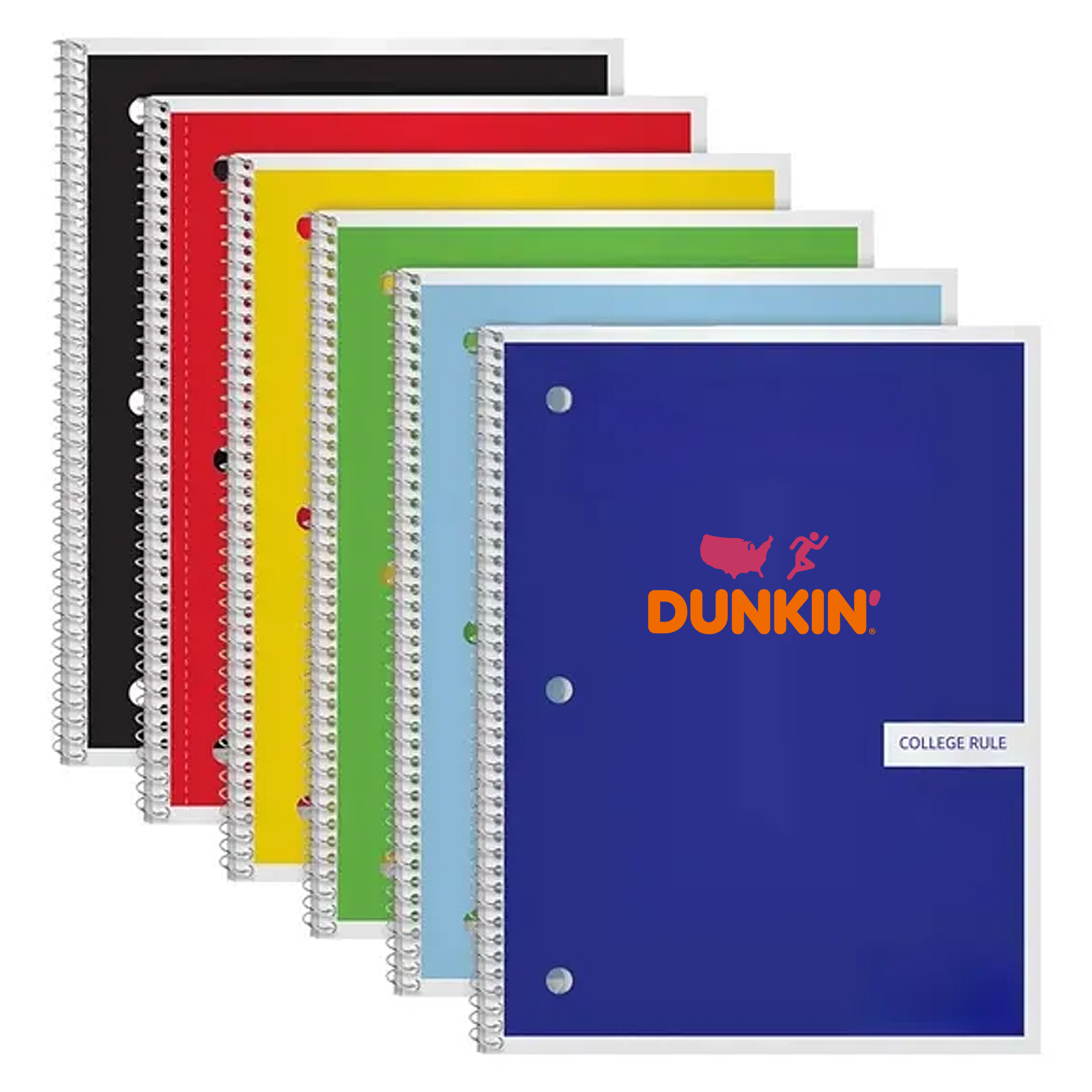 College Ruled Spiral Bound Notebook 2