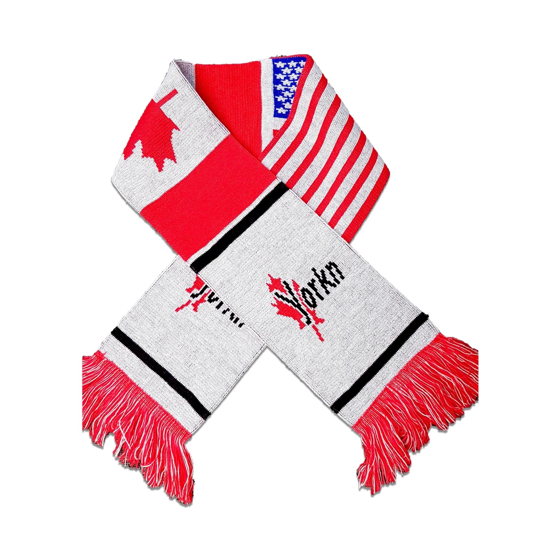 56"Lx6"W Acrylic Knit  Scarf