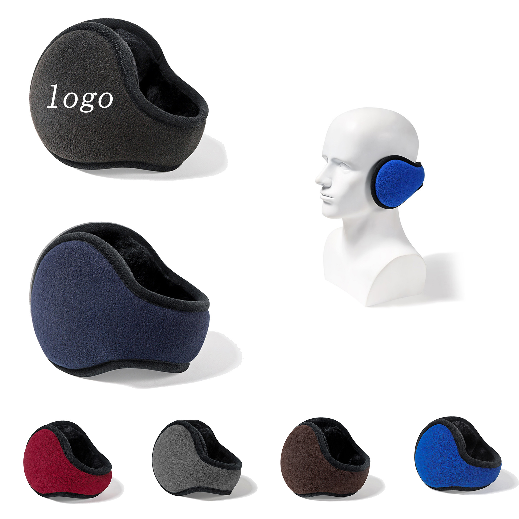 Winter Outdoor Cycling Foldable Earphones 2