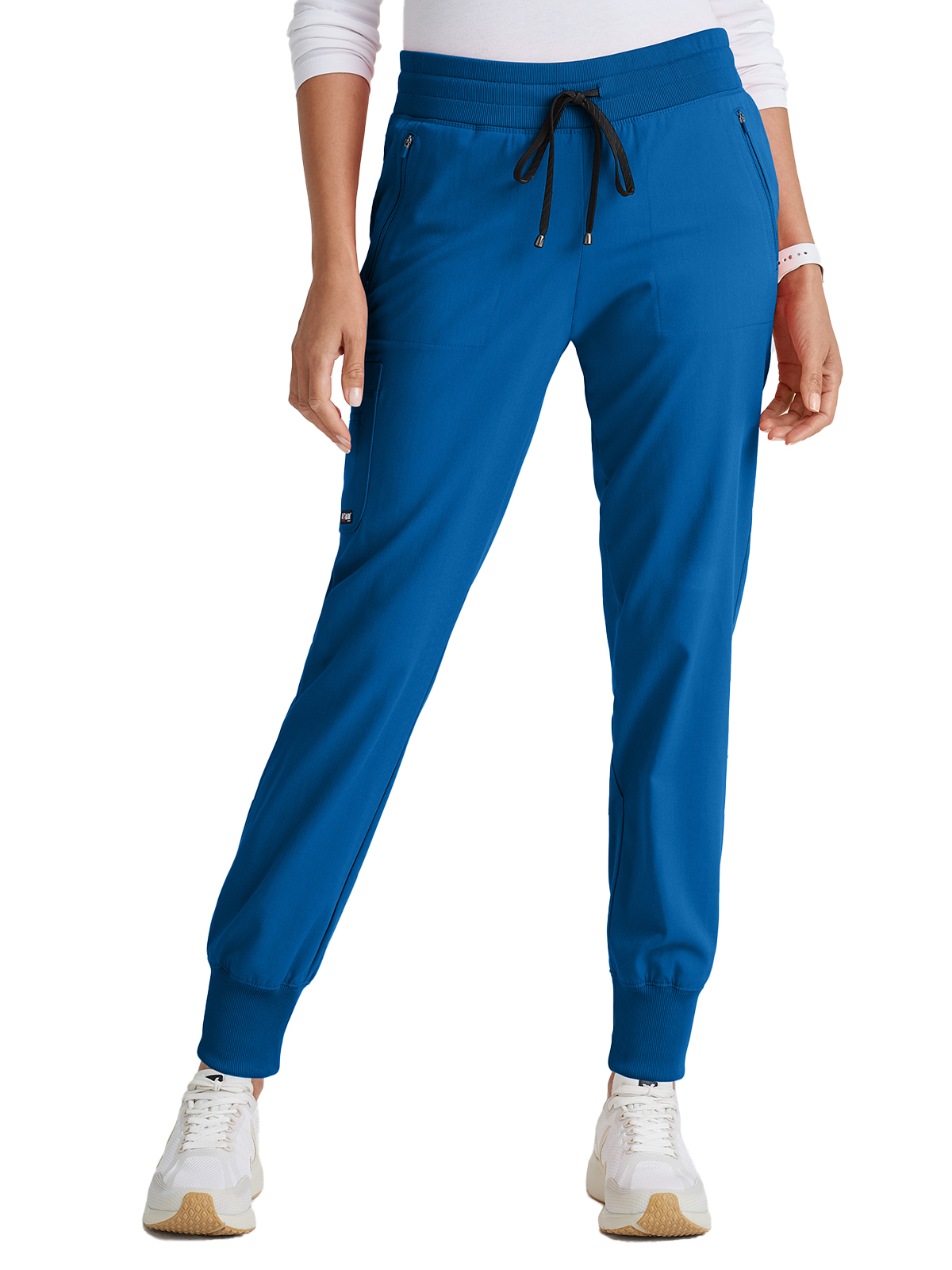 Grey's Anatomy Spandex Stretch - Women's Five-Pocket Eden Jogger Scrub Pant 12