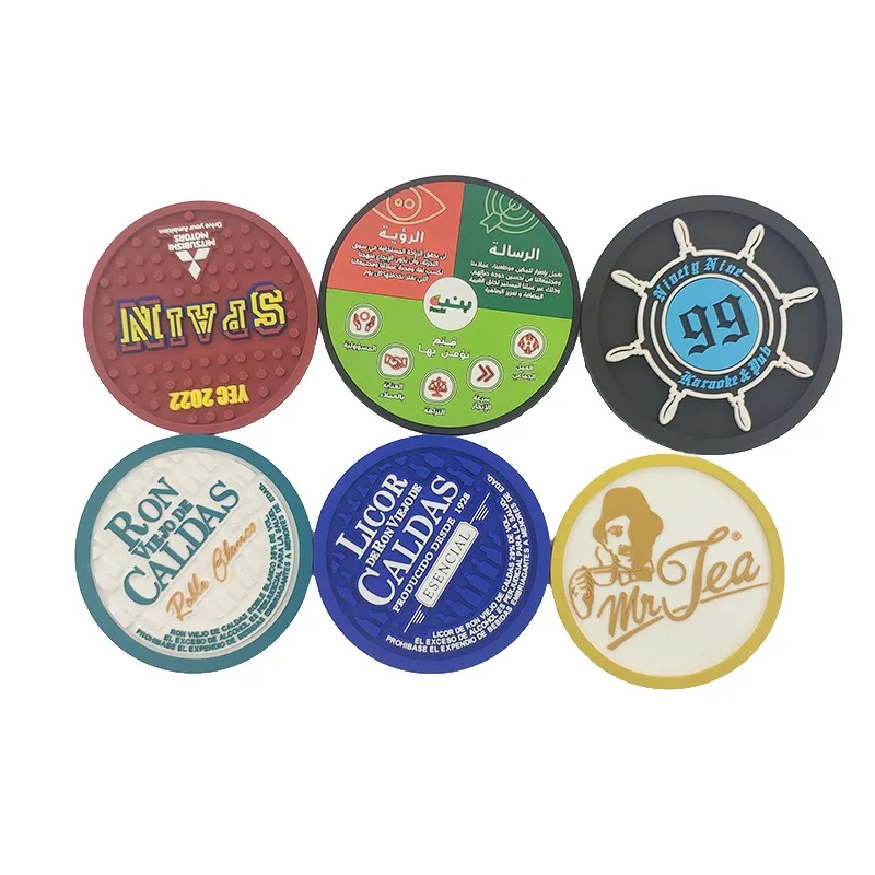 Customized Reusable Silicone Coaster 5
