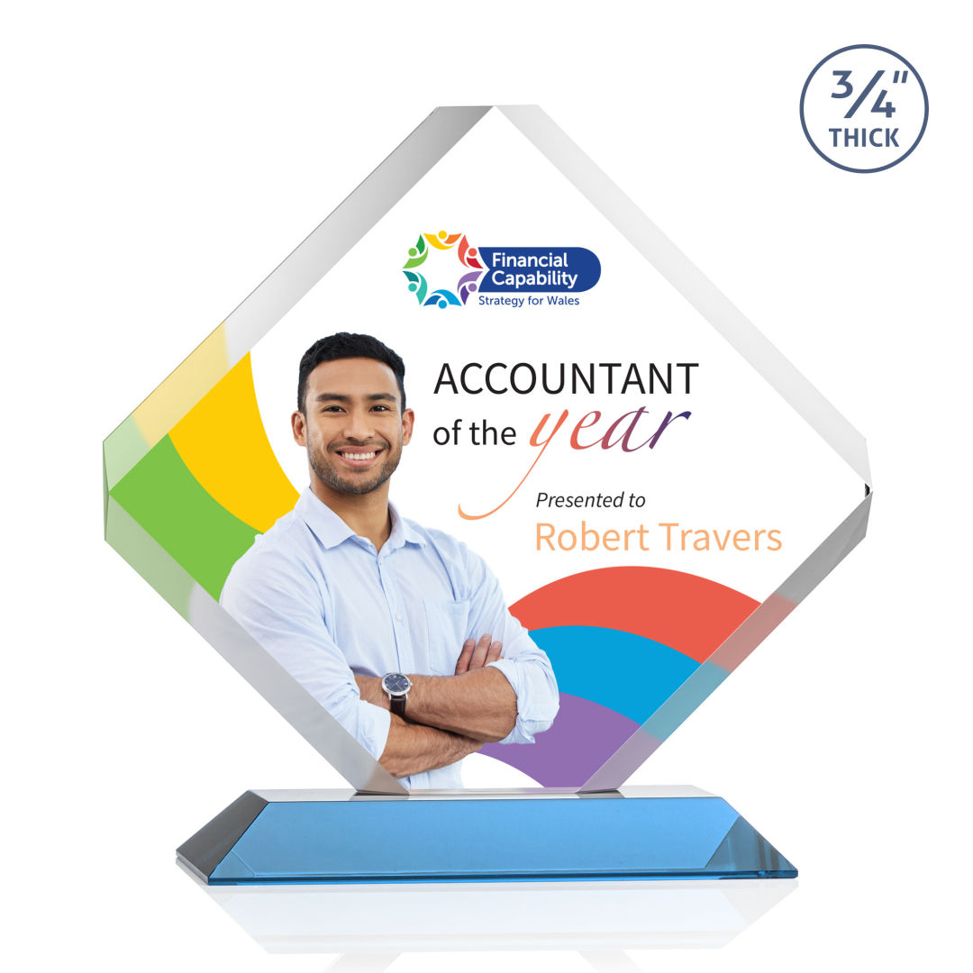 Toulon VividPrint™ Award - Sky Blue