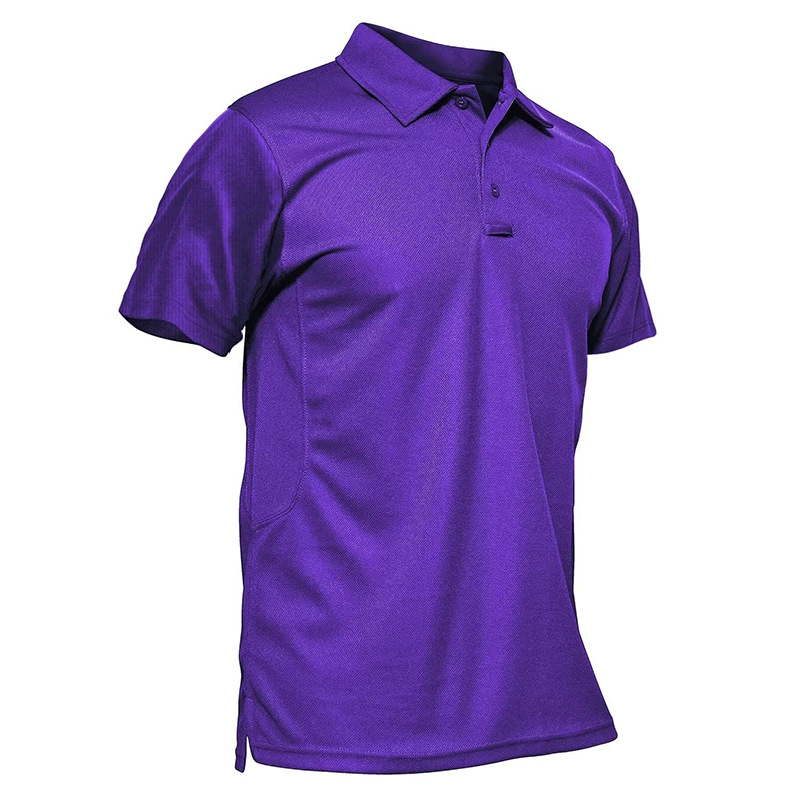 Men's Polo Shirt Quick Dry Performance Short 6