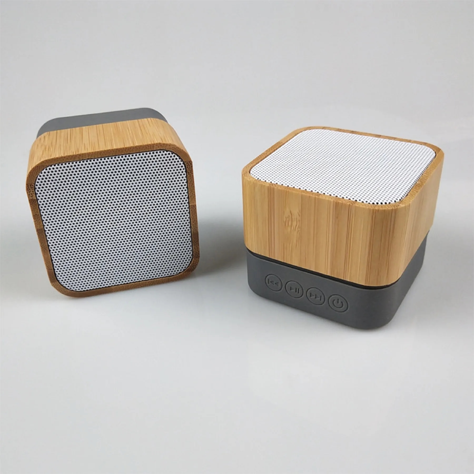 A15 Bamboo Wood Wireless Speaker 10