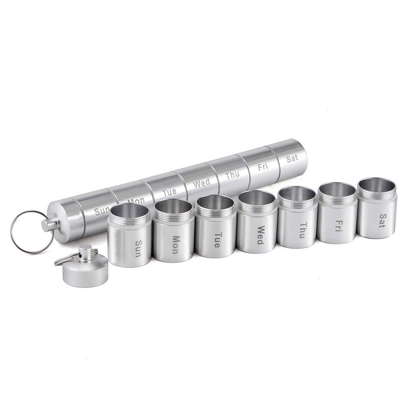7-Day Metal Pill Box 5